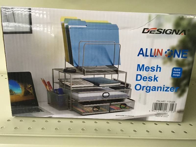 3 Drawer Desk Organizer, Retail $16.99