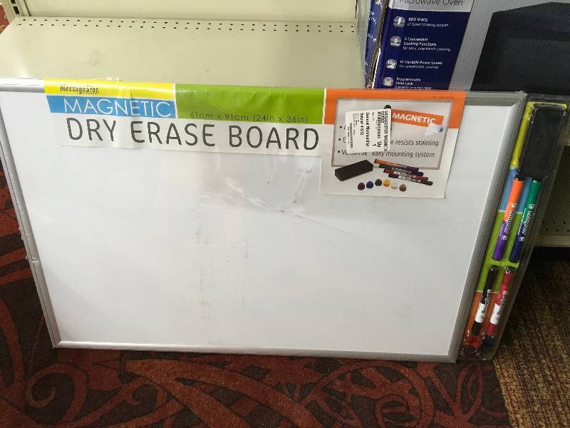 Dry Erase Board, Retail $19.99