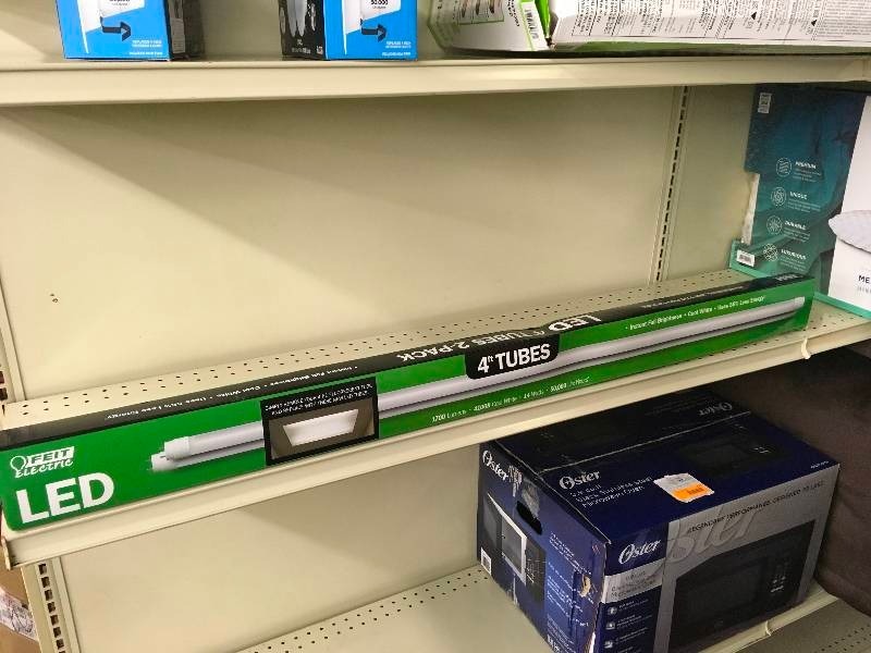FEIT LED 4FT Tubes 2PK, Retail $17.99