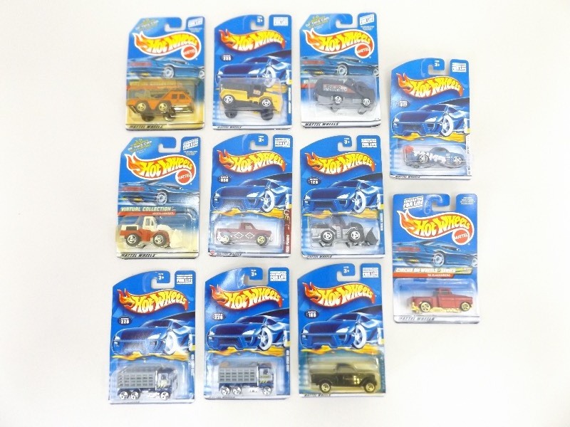 Lot of Vintage Hot Wheels Blister Pack Construction etc. Trucks