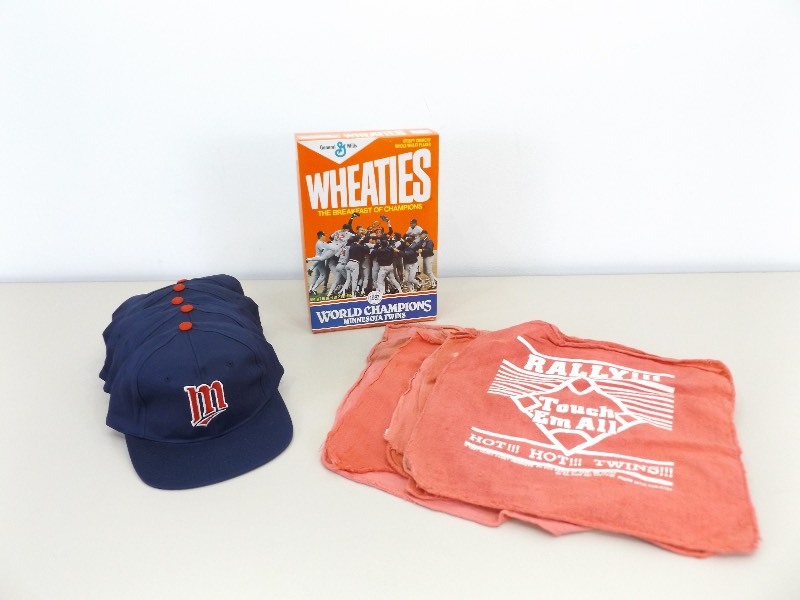 Lot of Minnesota Twins World Series Memorabilia