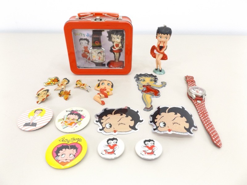 Lot of Misc Betty Boop Collectibles