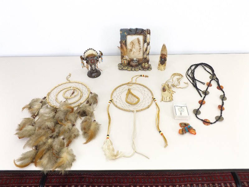 Lot of Native American Themed Decor