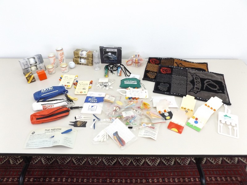 Lot of Salesman Sample Golf Accessories