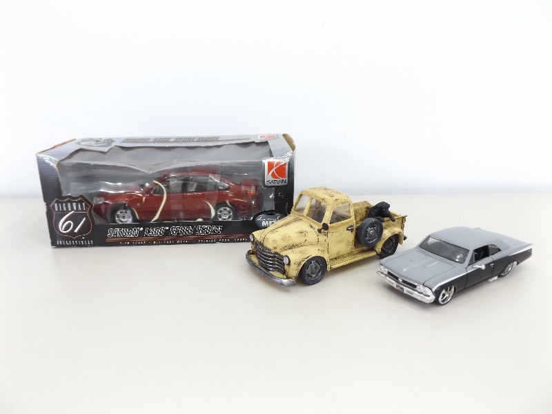 3 124 etc. Die Cast etc. Cars