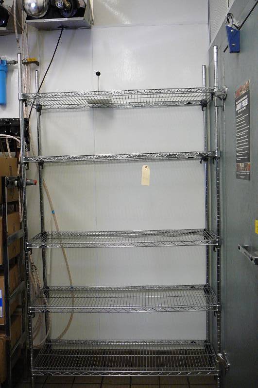lot 13 image: Metal NSF Rack 6 Shelves