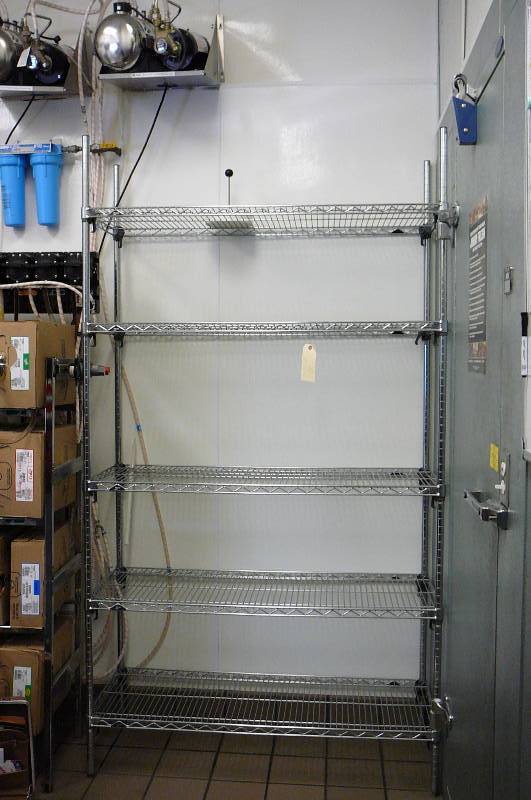lot 14 image: Metal NSF Rack 7 Shelves