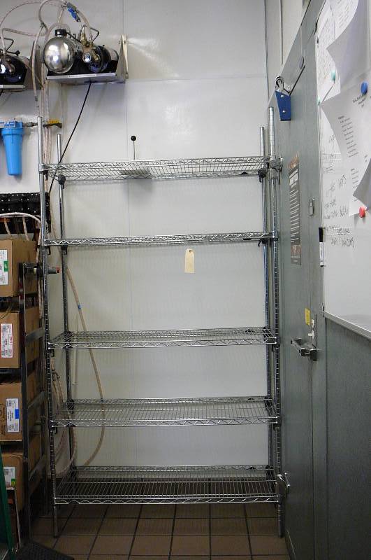lot 15 image: Metal NSF Rack 5 Shelves