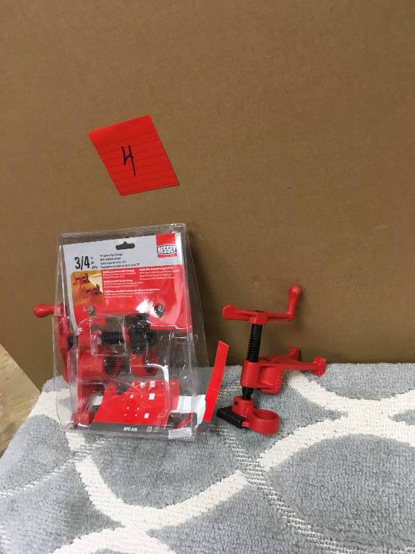 Bessey 34 in. H Series Pipe Clamps not used