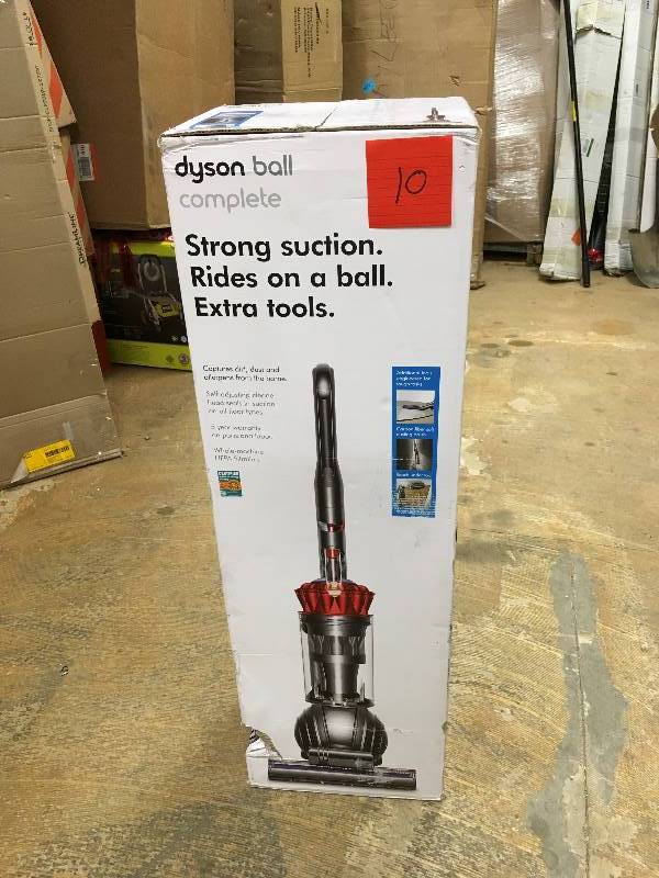 Dyson Ball Complete Upright Vacuum with Extra Tools, RedsPinks open box never used
