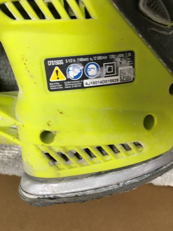 Ryobi 1.2 Amp Corner Cat Sander in working conditions