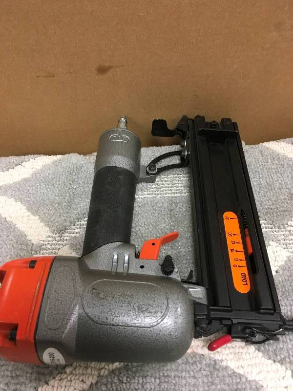 Paslode Lite Line Brad Nailer in working conditions