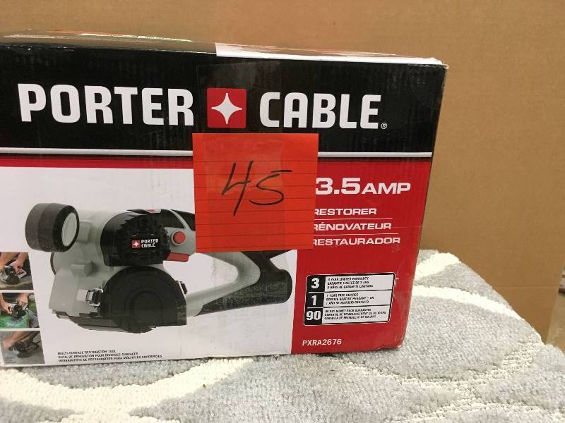 Porter Cable 3.5 Amp Restorer not used
