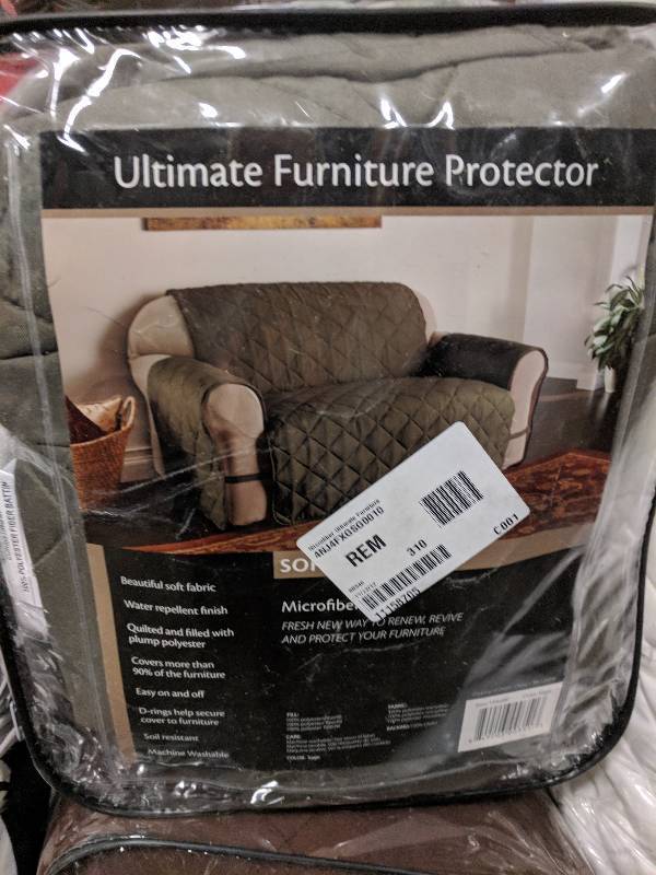 Innovative Textile Solutions Microfiber Ultimate Sofa Protector - Sage