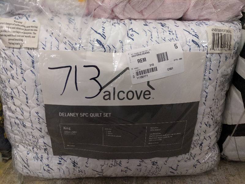 alcove Delaney 5-Pc. Quilt Set - King