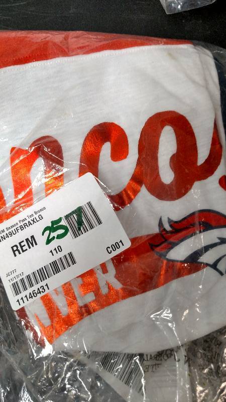GIII WM Season Pass Tee Broncos X Large