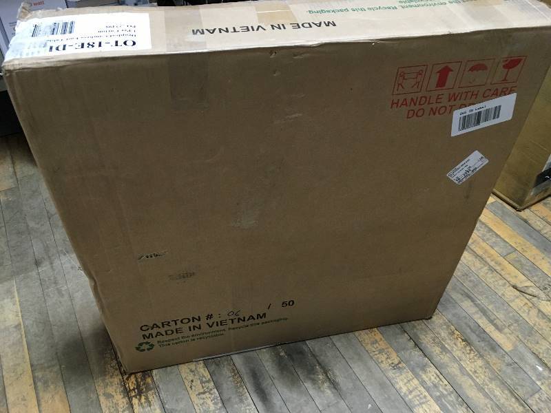 lot 25 image: Whitewood Industries Inc. Cambria Ready to Finish Dropleaf End Table  open box not used