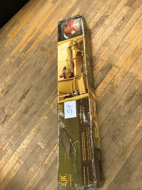lot 54 image: SJK Slumberjack Big Cot - 500lbs Weight Capacity open box not used