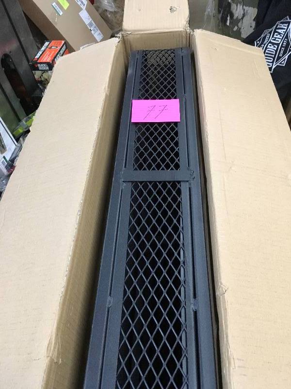 lot 77 image: Sportmans Guide 2 Piece ATV Basket Set open box not used