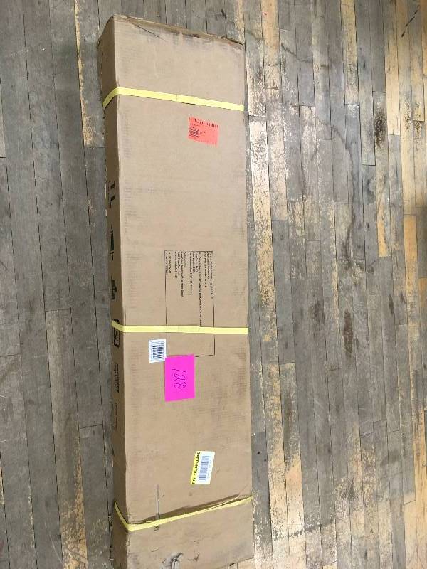 lot 128 image: Husky 52 in Pegboard back wall for tool cabinet not used
