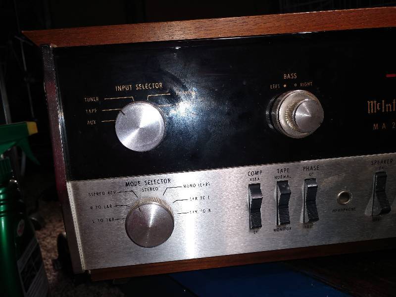 lot 12 image: Very Rare Macintosh MA 230 Stereo Integrated Amplifier 