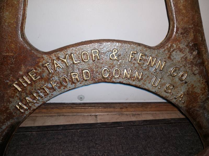 lot 14 image: Cast Iron Table Bases (2)