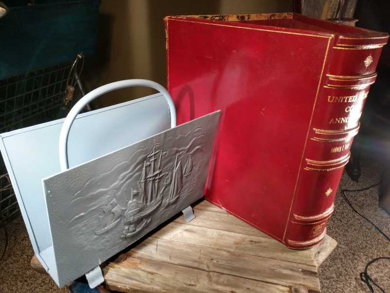 lot 51 image: Magazine Holders (2)