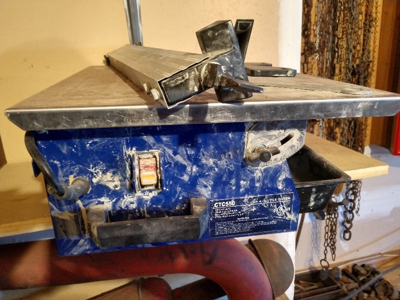 lot 63 image: Tile Cutter- Works