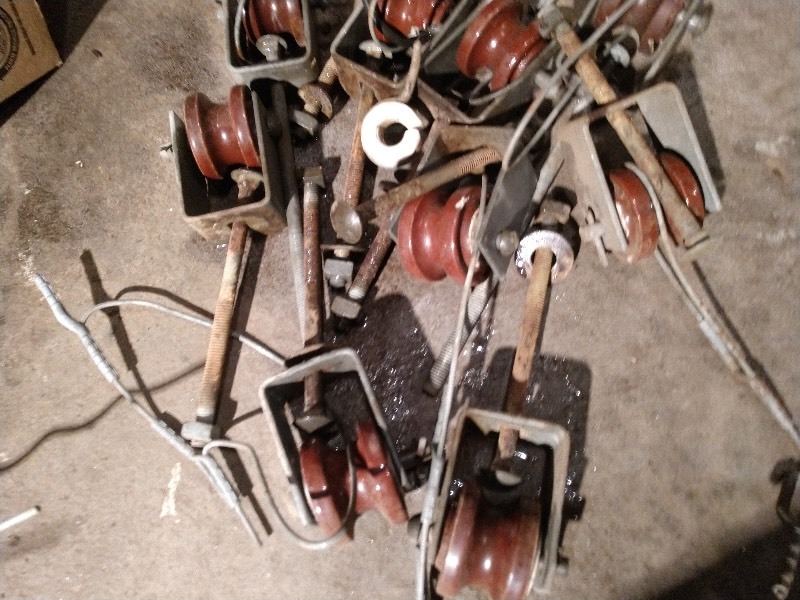 lot 72 image: Porcelain Insulators (10)