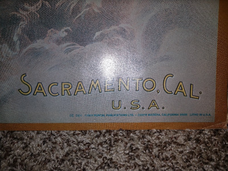 lot 119 image: Buffalo Brewing Company Advertisement&nbspSacramento Cal. USA&nbspStecher Lith. Co. Rochester, NY, 
