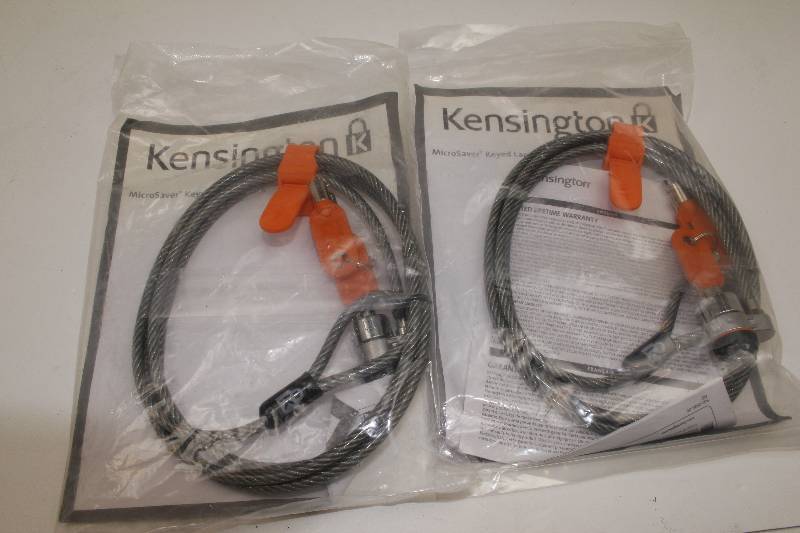 lot 23 image: 2 Kensington keyed laptop locks