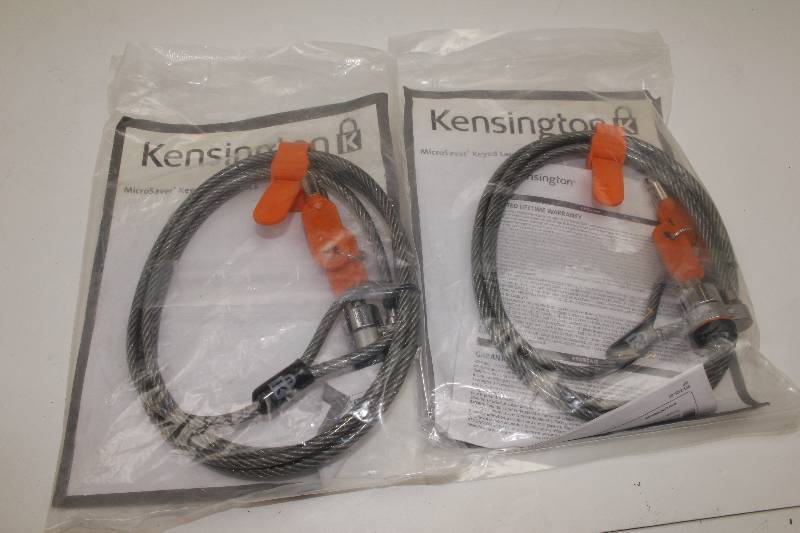 lot 24 image: 2 Kensington keyed laptop locks