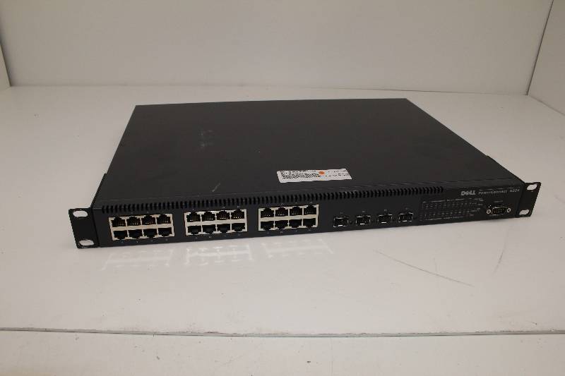 lot 43 image: Refurbished Dell PowerConnect 5224 24 101001000 Base-T