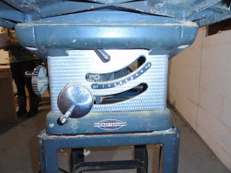 lot 79 image: Craftsman Floor Standing Circle Saw