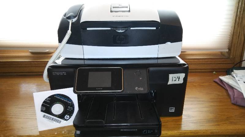 lot 124 image: HP OfficeJet All In One Print, Copy Scan Printer Mode # B210