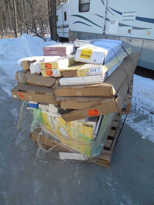 PALLET LOT OF GENERAL MERCHANDISE AND HOME GOODS