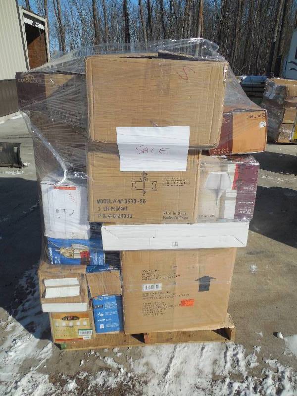 PALLET LOT OF GENERAL MERCHANDISE AND HOME GOODS