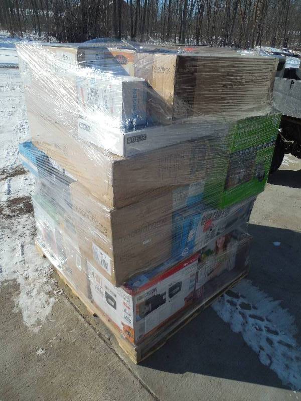 PALLET LOT OF GENERAL MERCHANDISE AND HOME IMPROVEMENTS