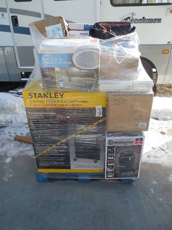 PALLET LOT OF GENERAL MERCHANDISE AND HOME IMPROVEMENTS
