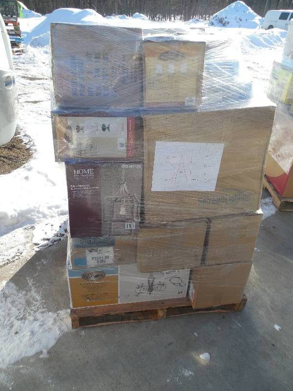 PALLET LOT OF GENERAL MERCHANDISE AND HOME IMPROVEMENTS