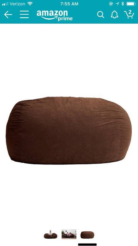 lot 42 image: BIG JOE XX-L BEAN BAG CHAIR