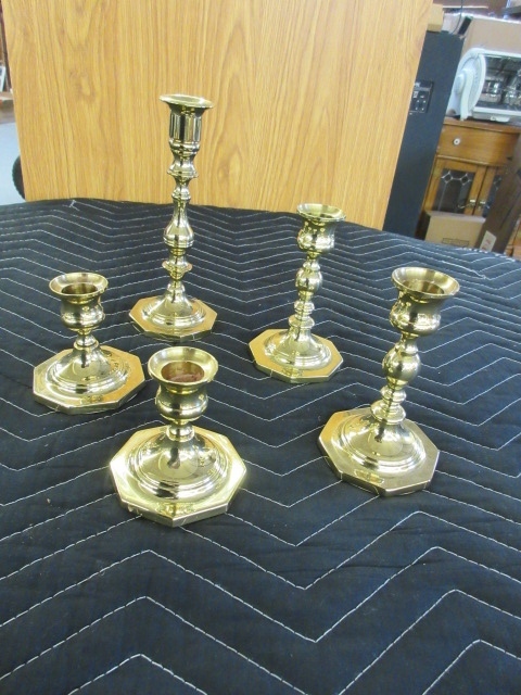 BALDWIN CANDLE STICK HOLDERS