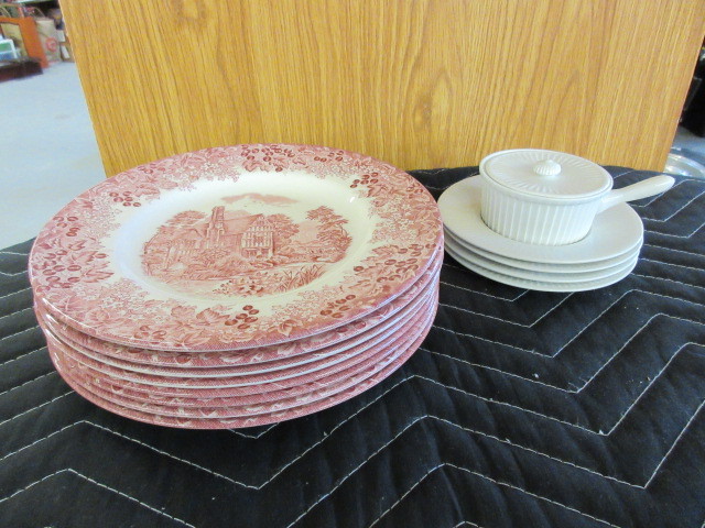 WEDGEWOOD DESSERT PLATES AND MORE