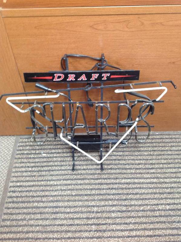 Sharps Draft Neon light