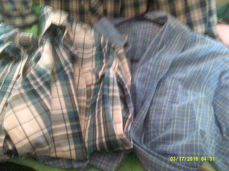 LG AND EX LARGE BUTTON UP SHIRTS