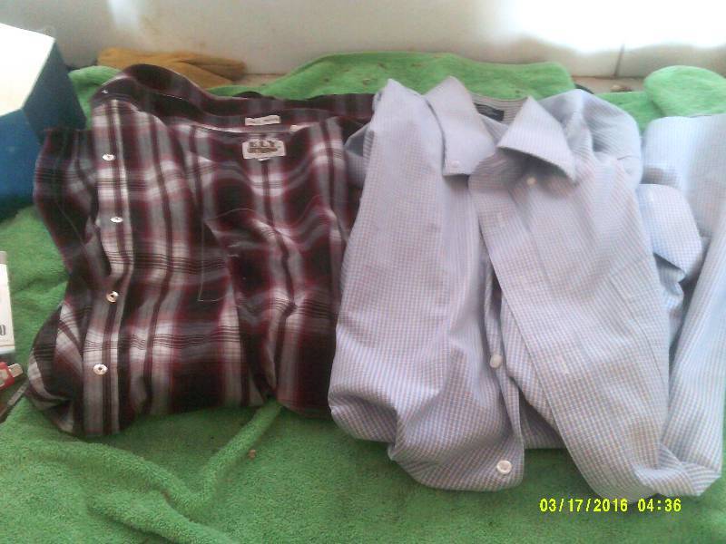 1 LG 1 EX LG SHIRTS