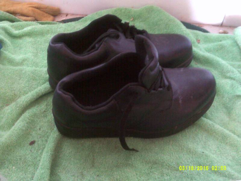 SZ 12 2W DW MINOR LEATHER SHOES