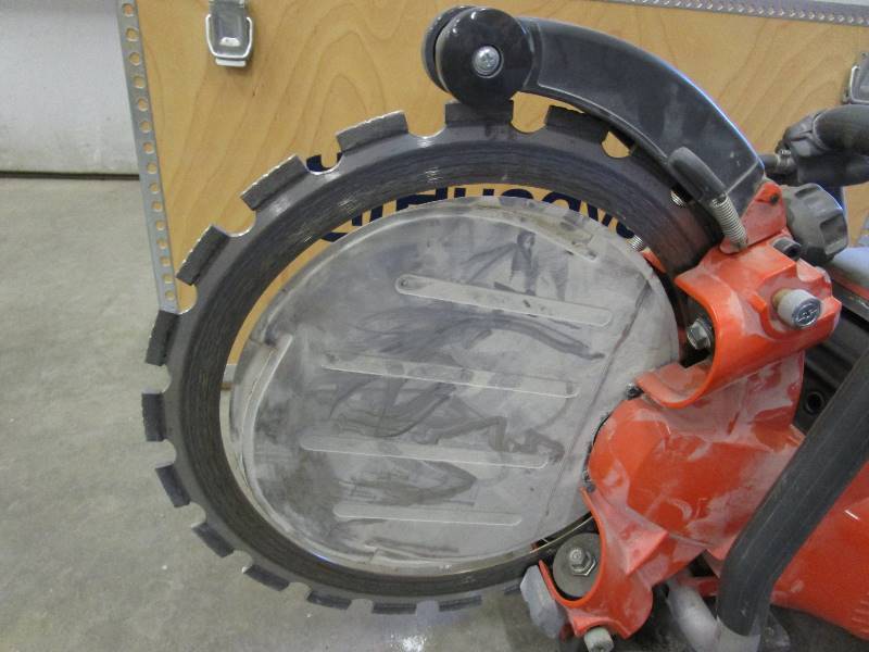 lot 18 image: Husqvarna K 970 Ring Concrete Saw