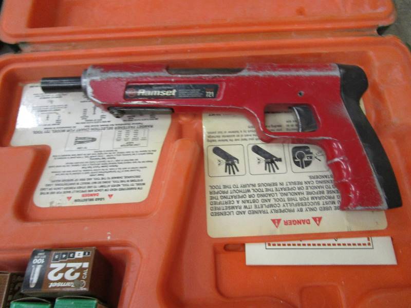 lot 52 image: (2) Ramset Model 721 Concrete Nailer