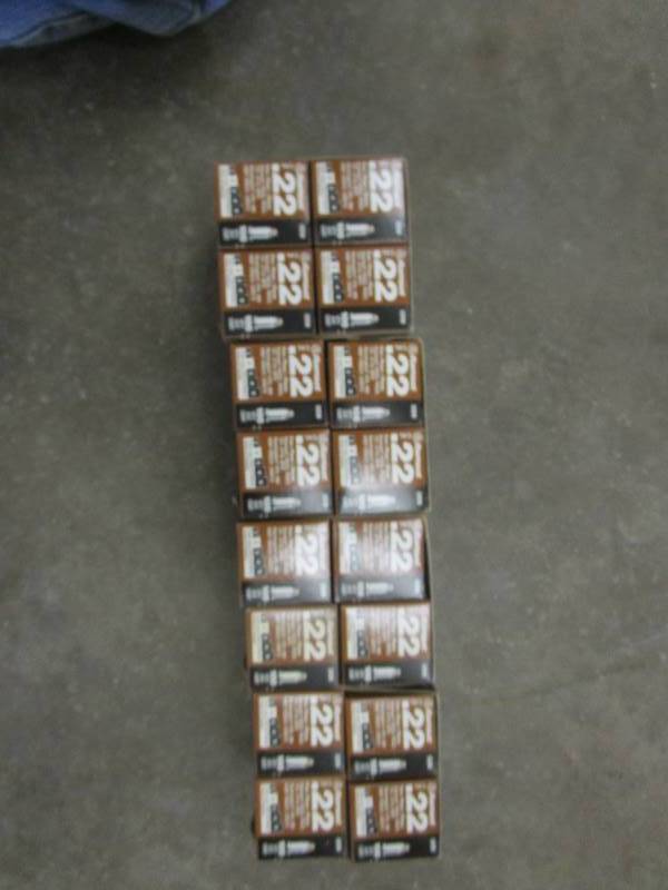 lot 56 image: (48) Boxes .22 cal Firing Loads